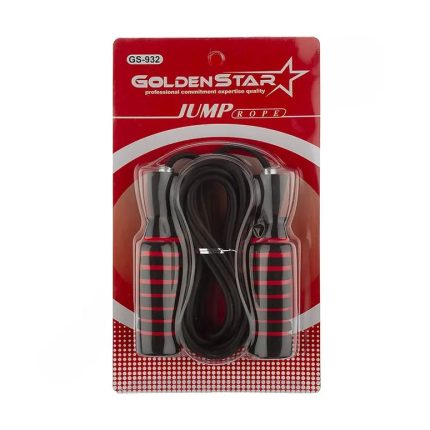 طناب ورزشی بدنسازی گلدن استار دسته اسفنجی GS-932 - Image 4