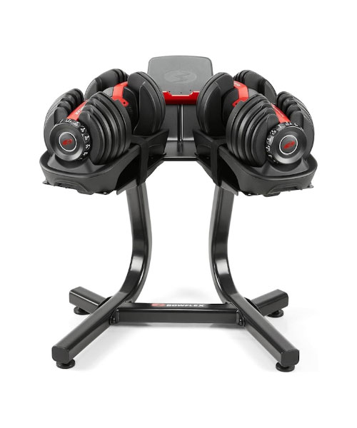 bowflex دمبل متغیر 25 کیلوگرمی پایه دار بوفلکس بسته دو عددی - Image 1