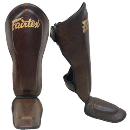 ساق روپایی اسپارینگ چرم طبیعی طرح FAIRTEX