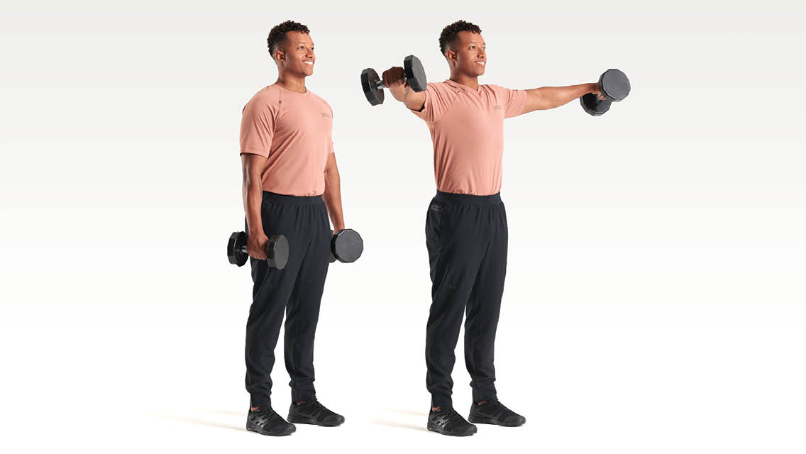 نشر جانب با دمبل (Lateral Raise)- رکوردکالا