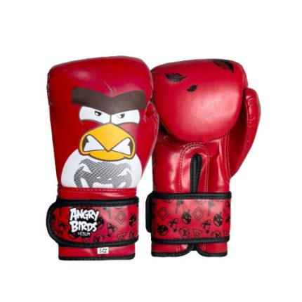 دستکش بوکس نوجوان ونوم طرح Angry Birds قرمز