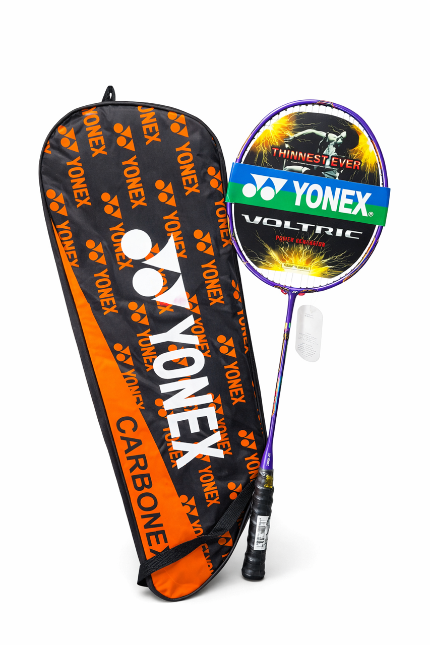 47dfeb راکت بدمینتون Yonex carbonex Voltric اورجینال با کاور فابریک کد 201026 - Image 1
