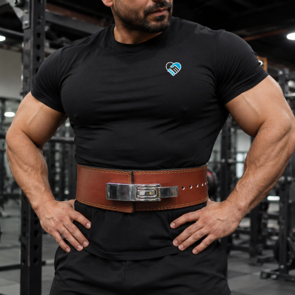 کمربند پاورلیفتینگ چرمی پرو اسپورتز مدل Lever Belt - Image 3