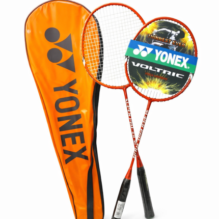 راکت بدمینتون YONEX VOLTRIC  کد 3382 با کاور بسته دو عددی - Image 2