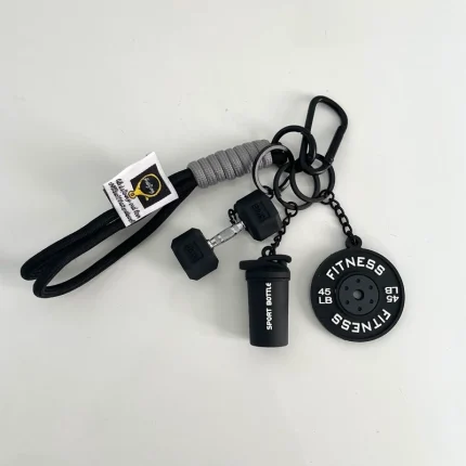 جاکلیدی و آویز کیف طرح دمبل وزنه شیکر - Image 6
